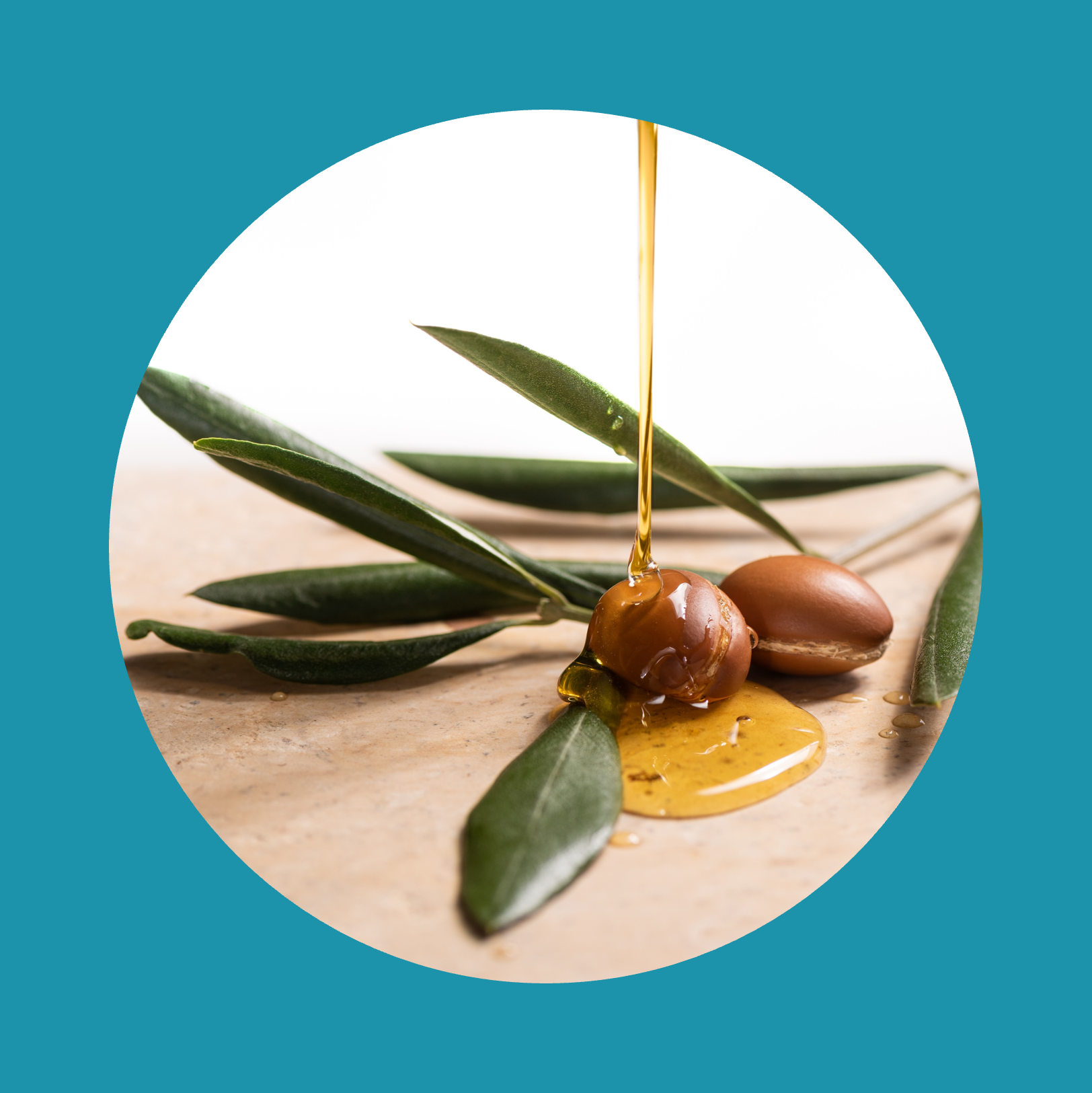 Argan oil has healing, regenerating and antioxidant properties. It prevents the appearance of wrinkles and improves the elasticity and firmness of the skin.